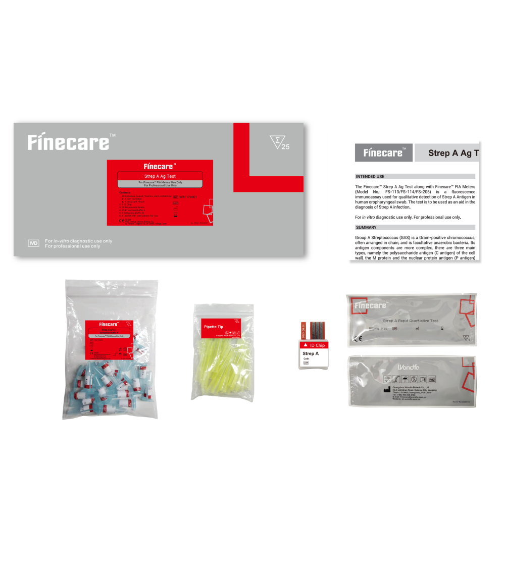 Finecare Strep A Ag Test