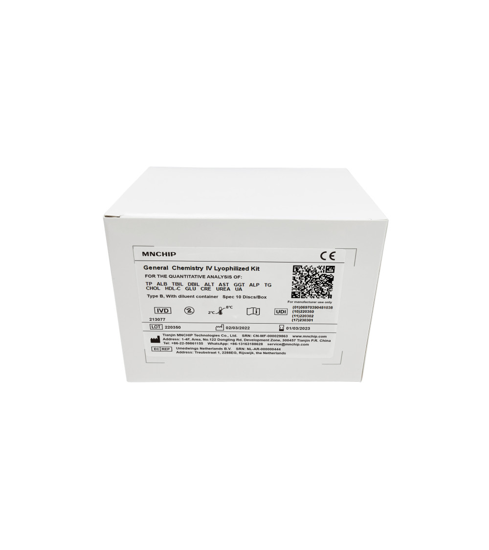 Pointcare M4 General Chemistry IV Lyophilized Kit