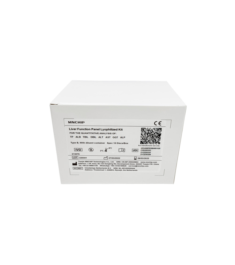 Pointcare M4 Liver Function Panel Lyophilized Kit